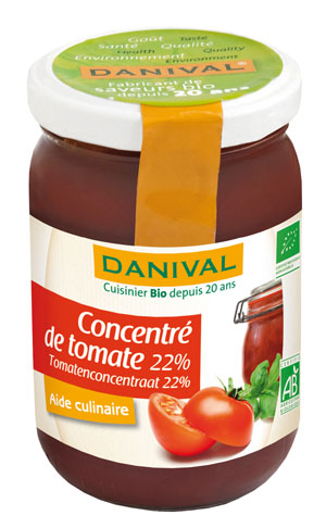 Danival Concentré de tomates 22% bio 200g